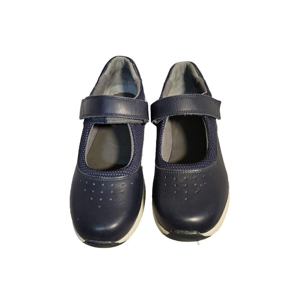 DREW Navy Blue Mary Jane Comfort Shoes casual relaxed officecore momcore cozy